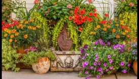 أواني الزهور: صناعة حدائق مذهلة باستخدام الحاويات