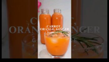 إشراقة الإفطار: ابدأ يومك بشكل صحيح مع عصائر الجزر والبرتقال