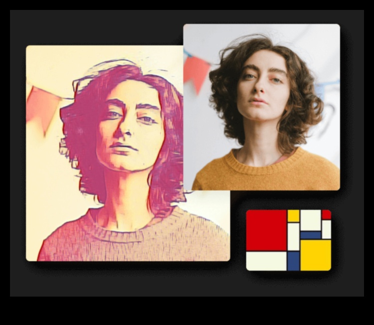 قماش المنصة: رسم صور شخصية للاتصال عبر الإنترنت