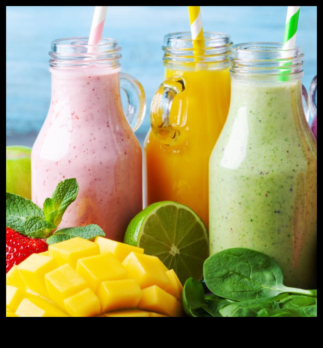 مغامرات العصير التي يمكنك صنعها بنفسك: صناعة إبداعات فريدة ولذيذة منخفضة السعرات الحرارية