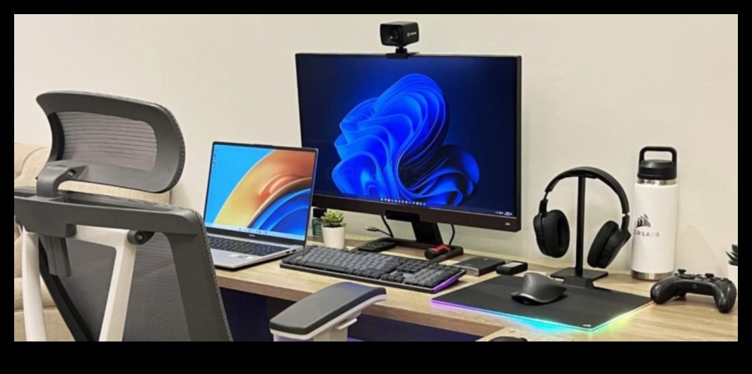 تناغم المكاتب المنزلية: الإلكترونيات لإنشاء مساحة عمل عن بعد تتسم بالكفاءة