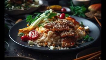 زن الطهي: استمتع بالهدوء مع النكهات الآسيوية