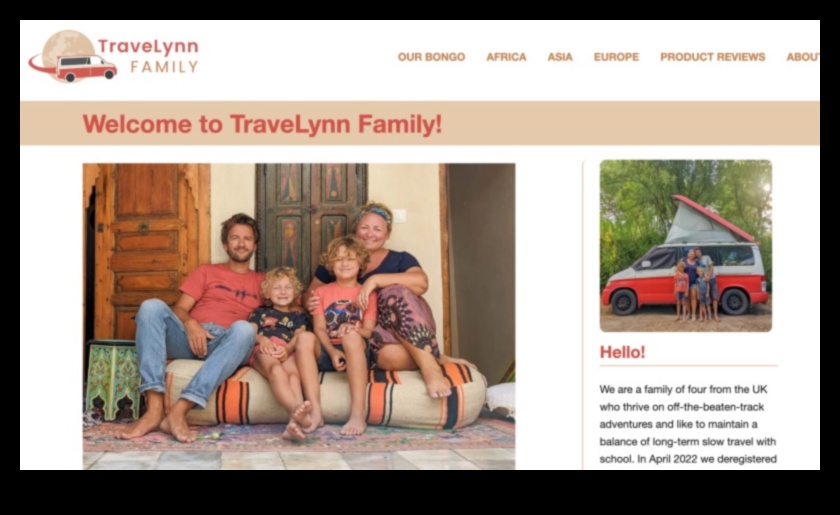 التجوال الصحي: التنقل في نعيم السفر العائلي