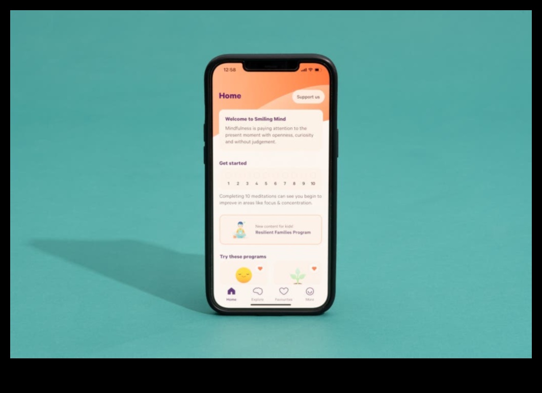 التأمل عبر الهاتف المحمول: تطبيقات وملحقات لليقظة الذهنية على هاتفك